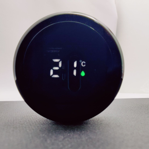 Стеклянный термос Magic с индикатором температуры и ситечком 350 мл. / Бутылка из боросиликатного стекла